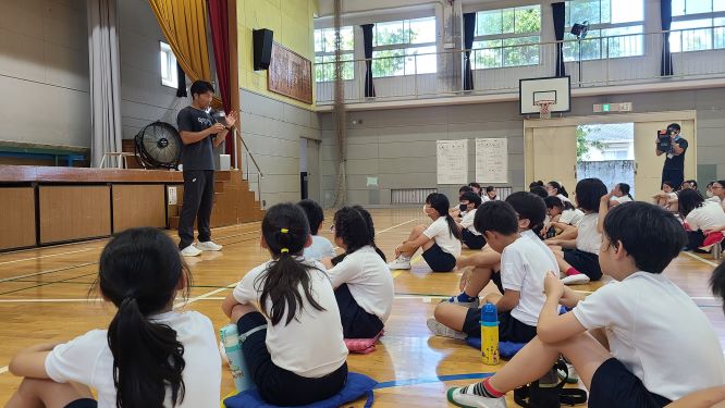 元巨人・清水隆行さんと一緒に、プロと同じ練習を体験！