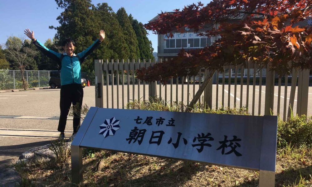 元陸上日本代表と全力勝負！長田拓也さんによる特別体育授業