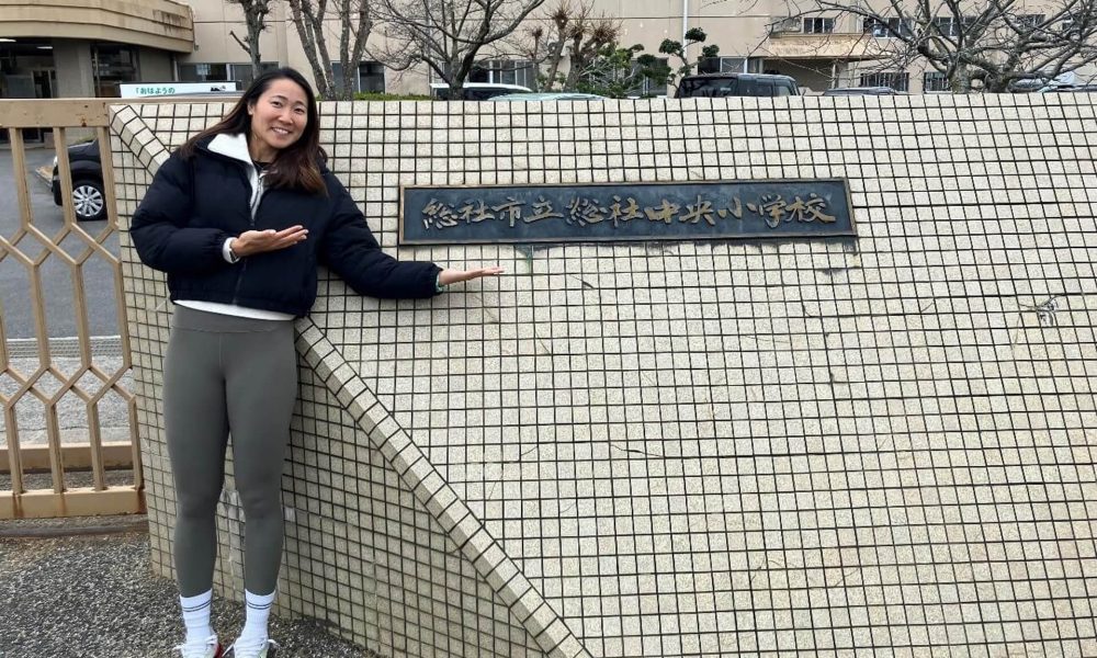 東京オリンピック7人制女子ラグビー日本代表の白子さんによる、ラグビーの魅力や新しい事に挑戦するすばらしさを学ぶ授業！