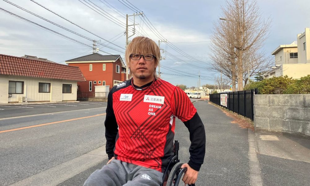 現役車椅子ラグビー選手の池崎大輔さんによる、感謝の気持ちが特に大事な事が学べたパラスポーツ体験授業！