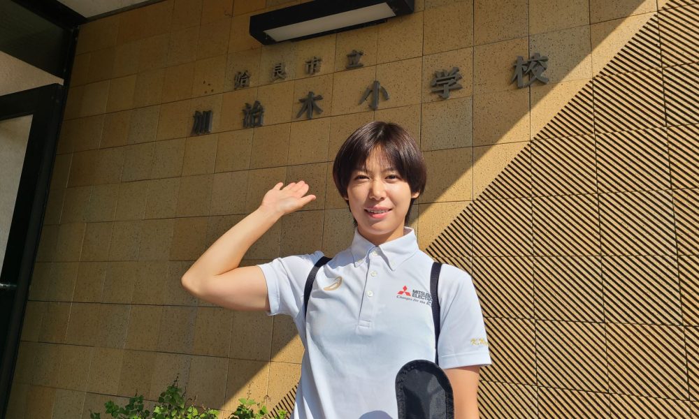 パリ五輪メダリスト！フェンシング・宮脇花綸さんによる「体育の大切さ」を伝える授業