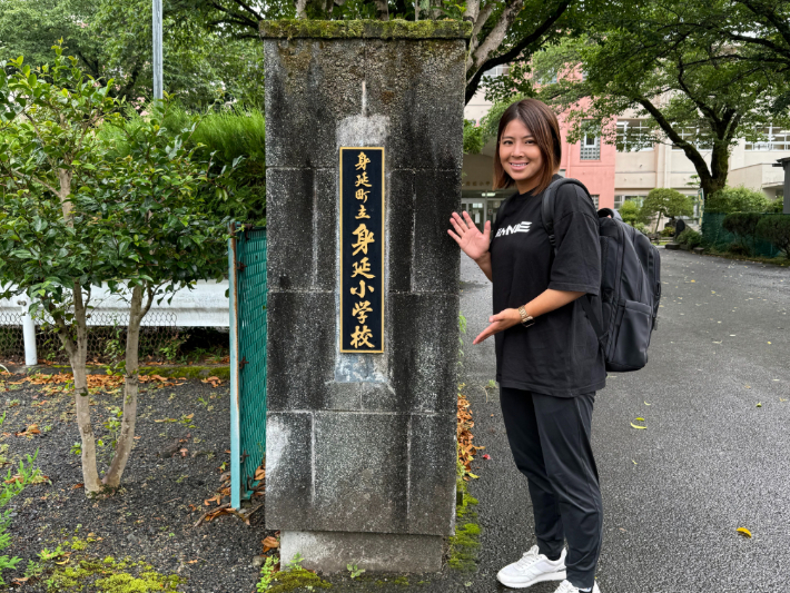 Baseball5日本代表・六角彩子さんによるいろいろなことに挑戦する大切さを伝える特別授業！！