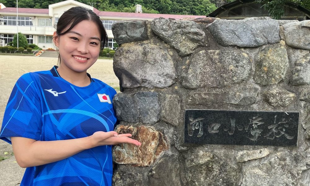 女子体操・畠田千愛さんによる、好きなことを一生懸命やる大切さを伝える特別授業！