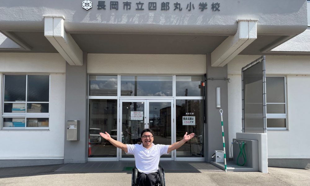 パラアイスホッケー・上原大祐選手による「違いを楽しむ」特別授業！