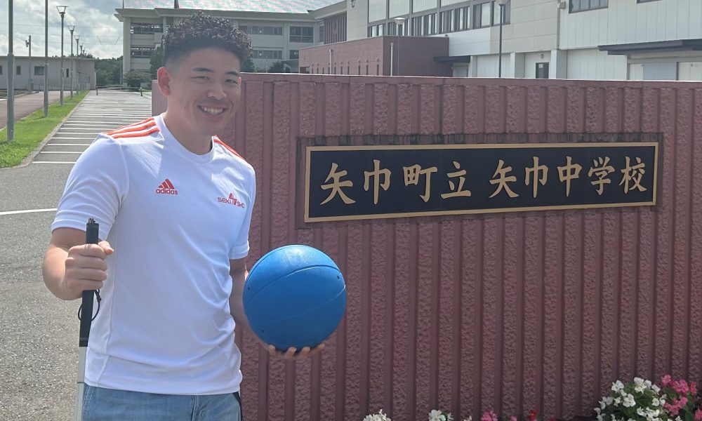 東京パラリンピック日本代表山口凌河さんによる相手に正しく伝えることの大切さの特別授業