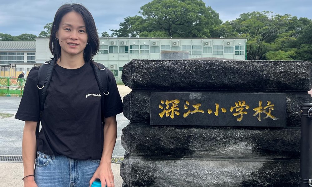 元プロバスケ選手・川面茜さんによる、自分で考え行動する力をつける体育授業