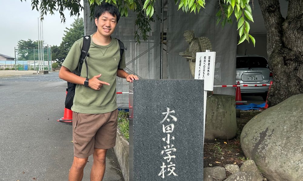 元世界陸上日本代表・長田拓也さんによる走り方のコツを知る特別授業