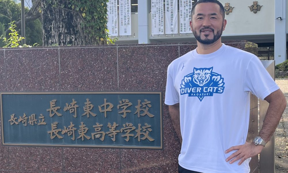 元プロバスケットボール選手・中川和之さんによる「直感と勢い」で未来を切り拓く特別授業!