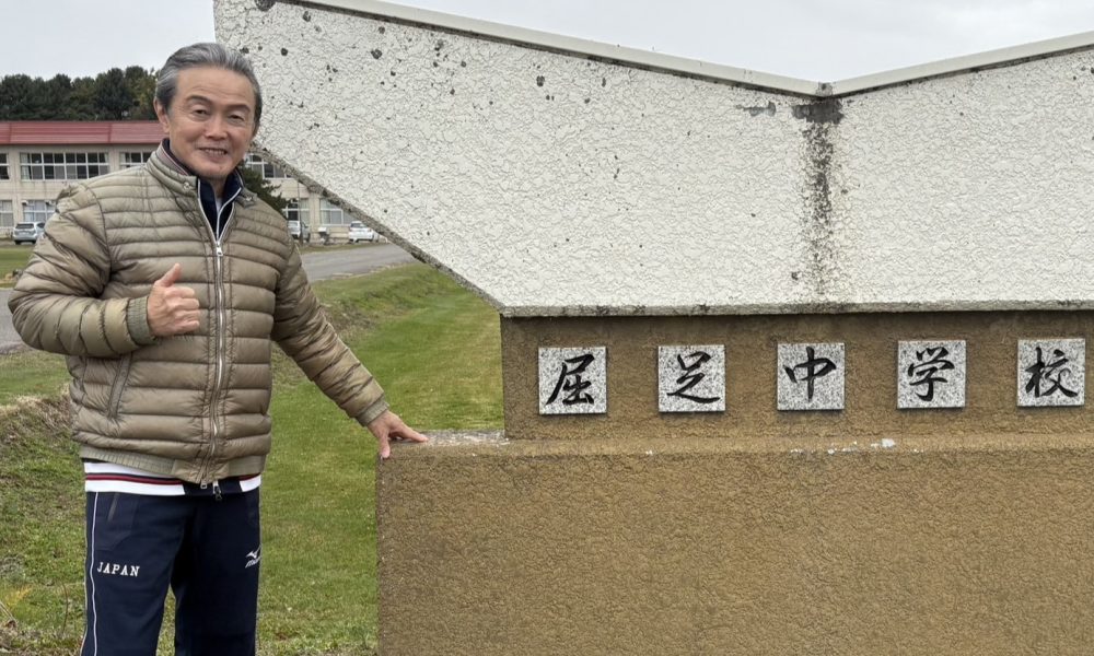 「無理なんてことはない、やってみよう!」ソウルオリンピック金メダリスト・佐藤満さんによる特別授業