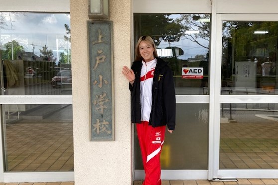 アーティスティックスイミング元日本代表・杉山美紗さんがチャンスに備える大切さを伝える特別授業！