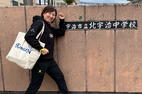 「今を全力で！」元女子プロ野球選手・小西美加さんによる特別授業！！