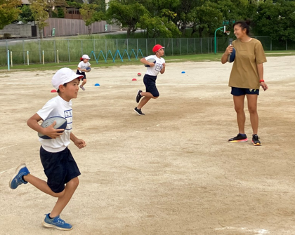 現役ラグビー選手に教わる「子どもラグビー教室」の体験談と魅力をご紹介